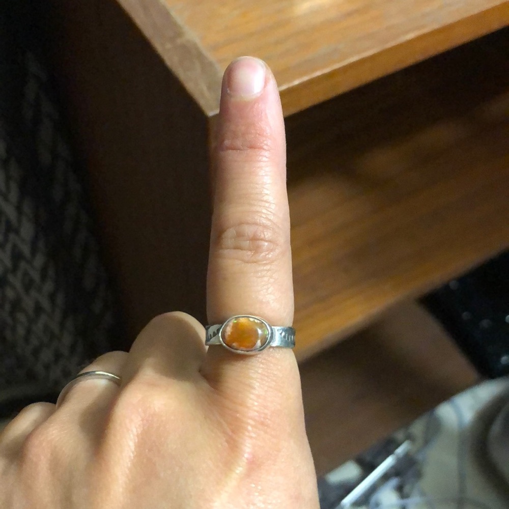 Fire Opal Ring - image 4